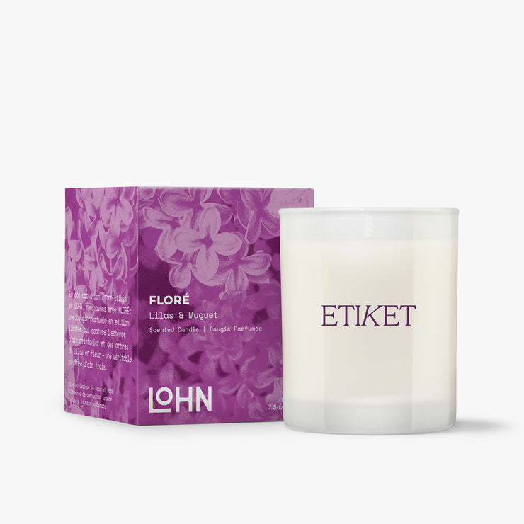 LOHN x ETIKET Floré Candle