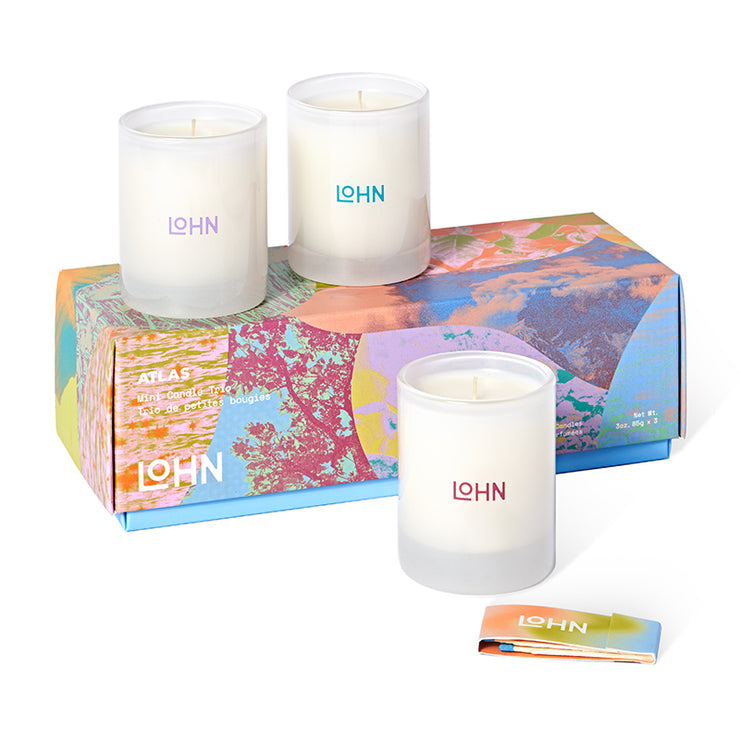 ATLAS Mini Candle Trio